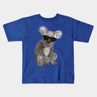 Koala In Sunglasses Kids T-Shirt